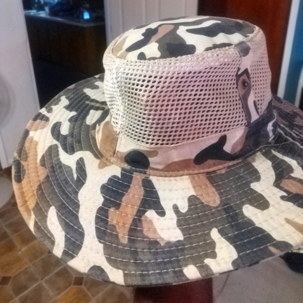 Army Printed Hat with String! Great Condition!